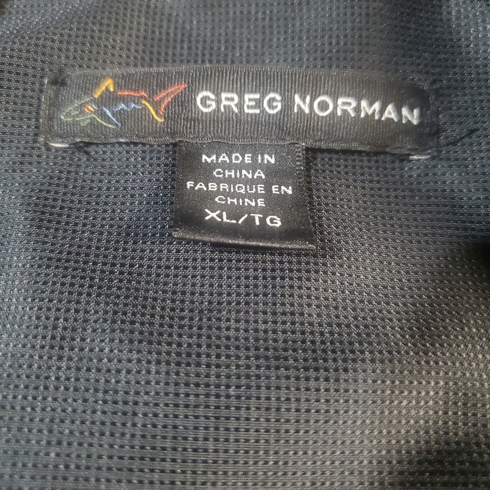 Greg Norman - 2009 Collection Black and Gray Windbreaker & Vest - Picture 8 of 10